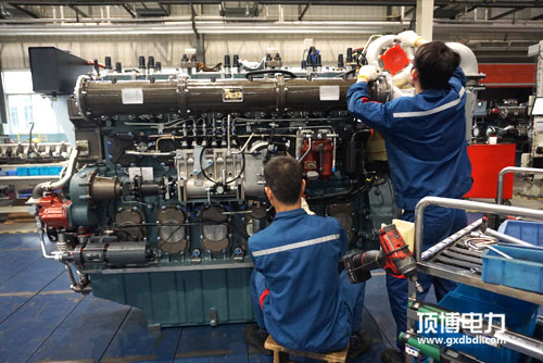 玉柴發(fā)電機(jī)裝配車間